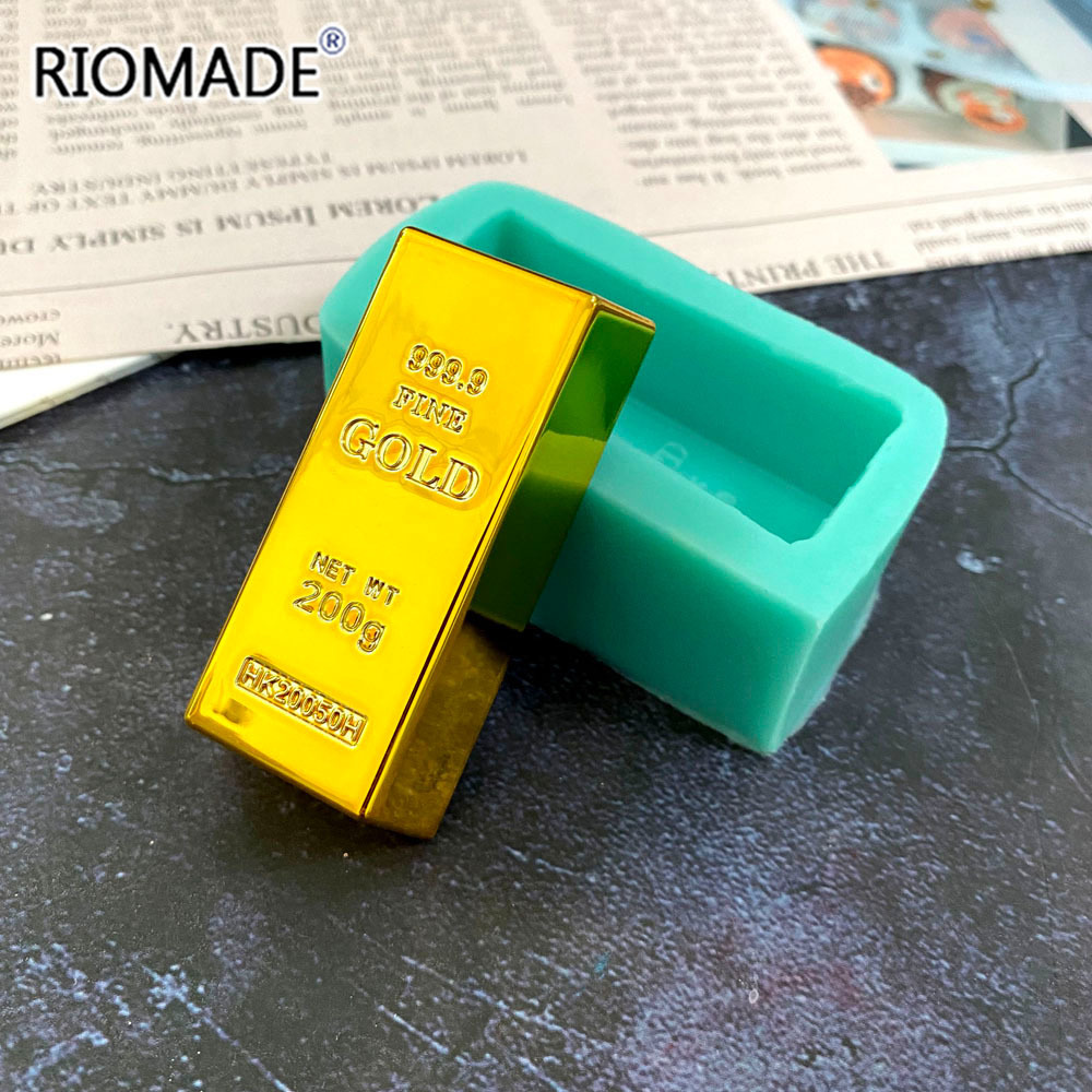 Gold Brick Shape Silicone Mold - Candle Molds ulasan dan harga