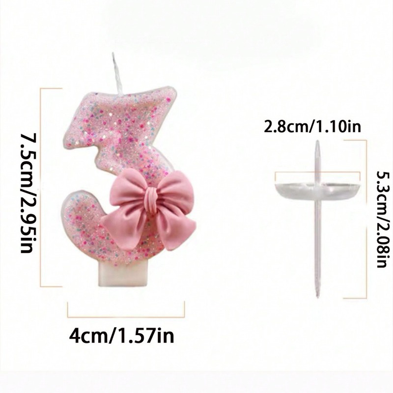 1pc Pink Butterfly Shaped Rhin - Paraffin Wax ulasan dan harga