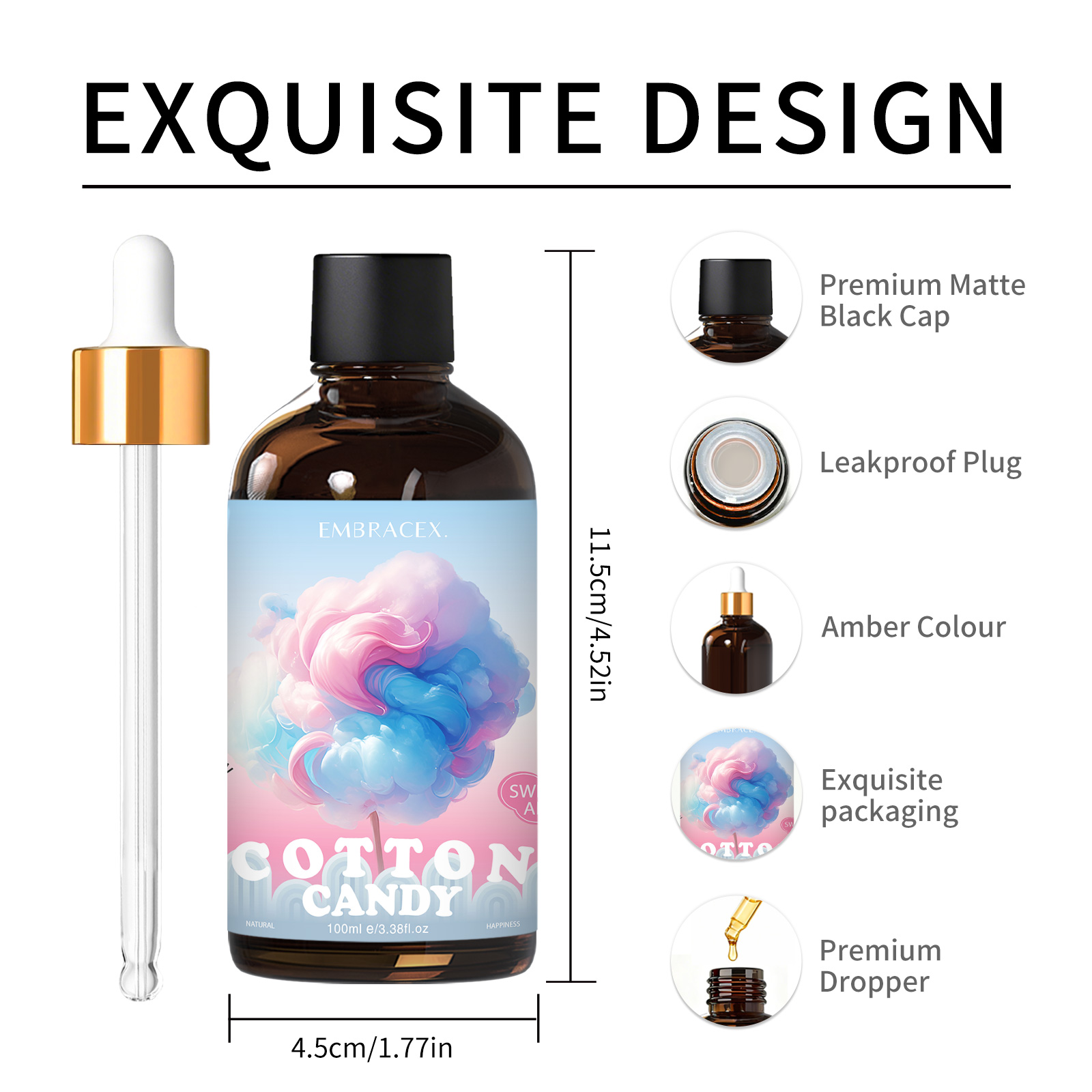 100ml Cotton Candy Fragrance O - Silk Candle ulasan dan harga
