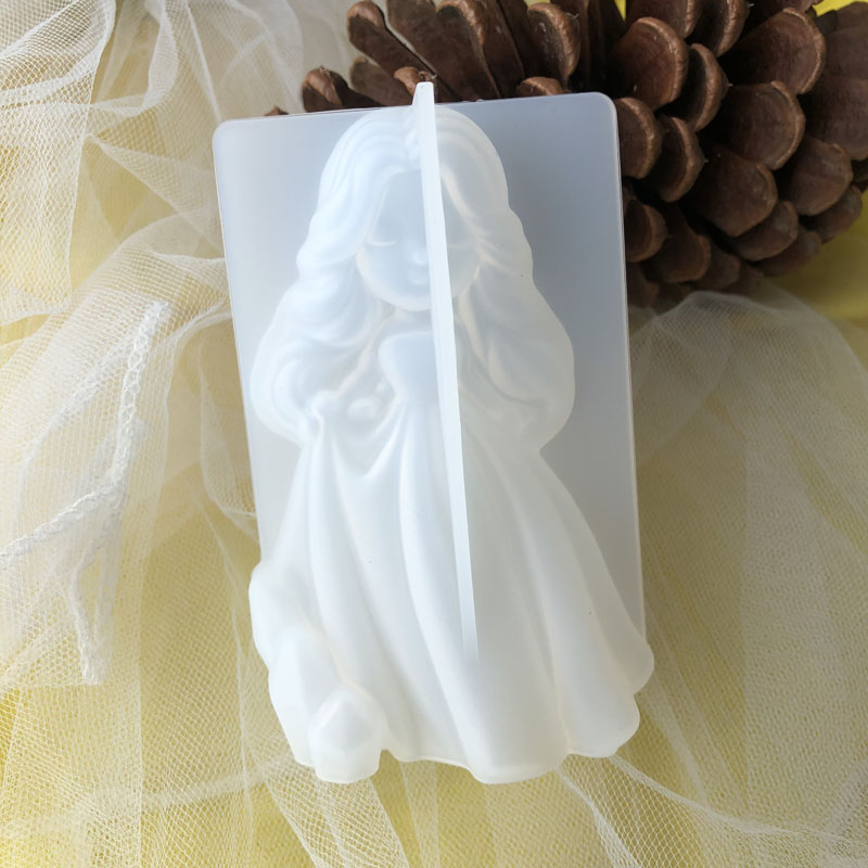 3D Cute Princess Silicone Cand - Candle Molds ulasan dan harga