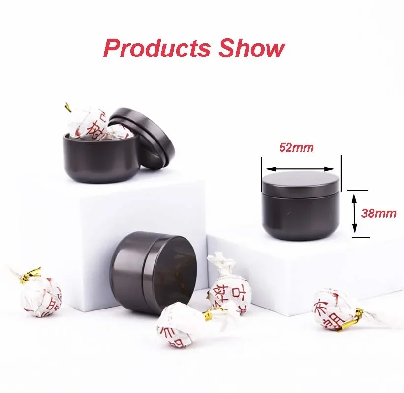 1Pc 30ml Mini Tin Box Metal Sm - Candle Containers ulasan dan harga
