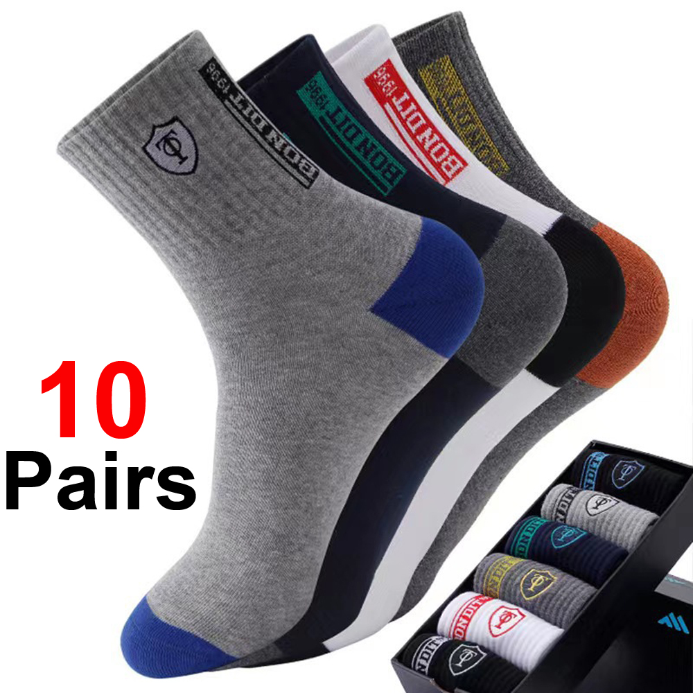 10 Pairs Men's Bamboo Cotton B - Candle Wick ulasan dan harga