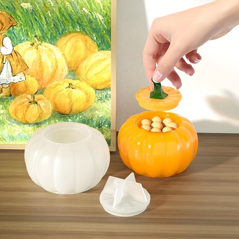 2pcs Pumpkin Jar Silicone Mold - Candle Molds ulasan dan harga