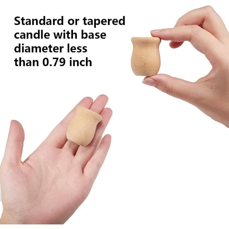 10 pcs 1.5 Inch 10pcs Unfinish - Candle Containers ulasan dan harga