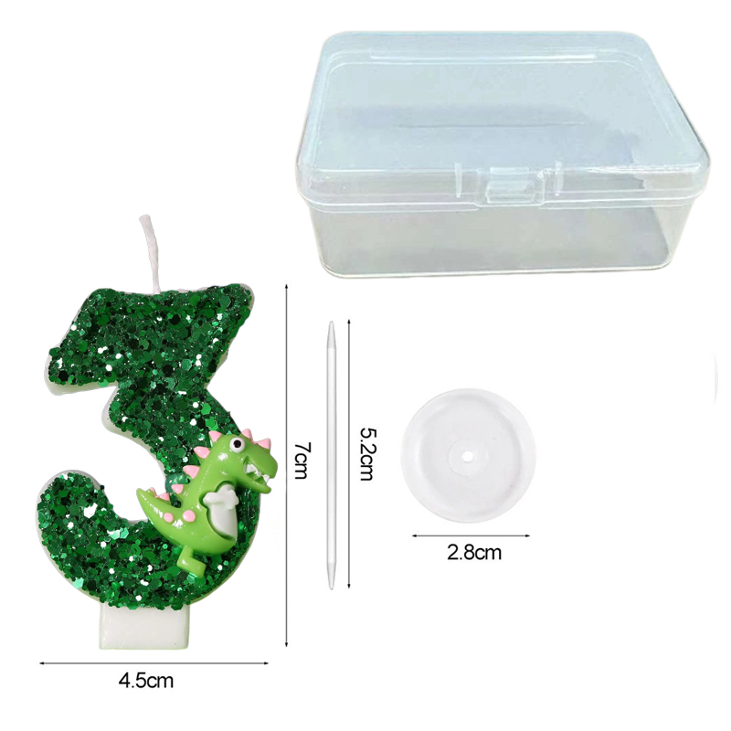 Cartoon Dinosaur Digital Birth - Paraffin Wax ulasan dan harga