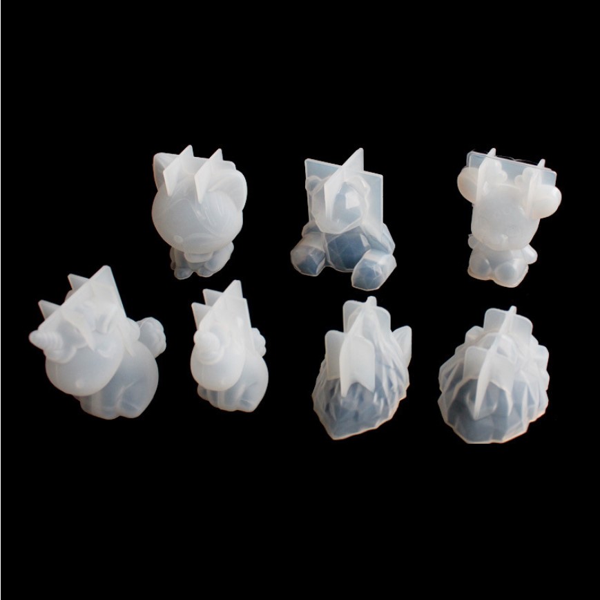 Transparent Unicorn Silicone E - Candle Molds ulasan dan harga