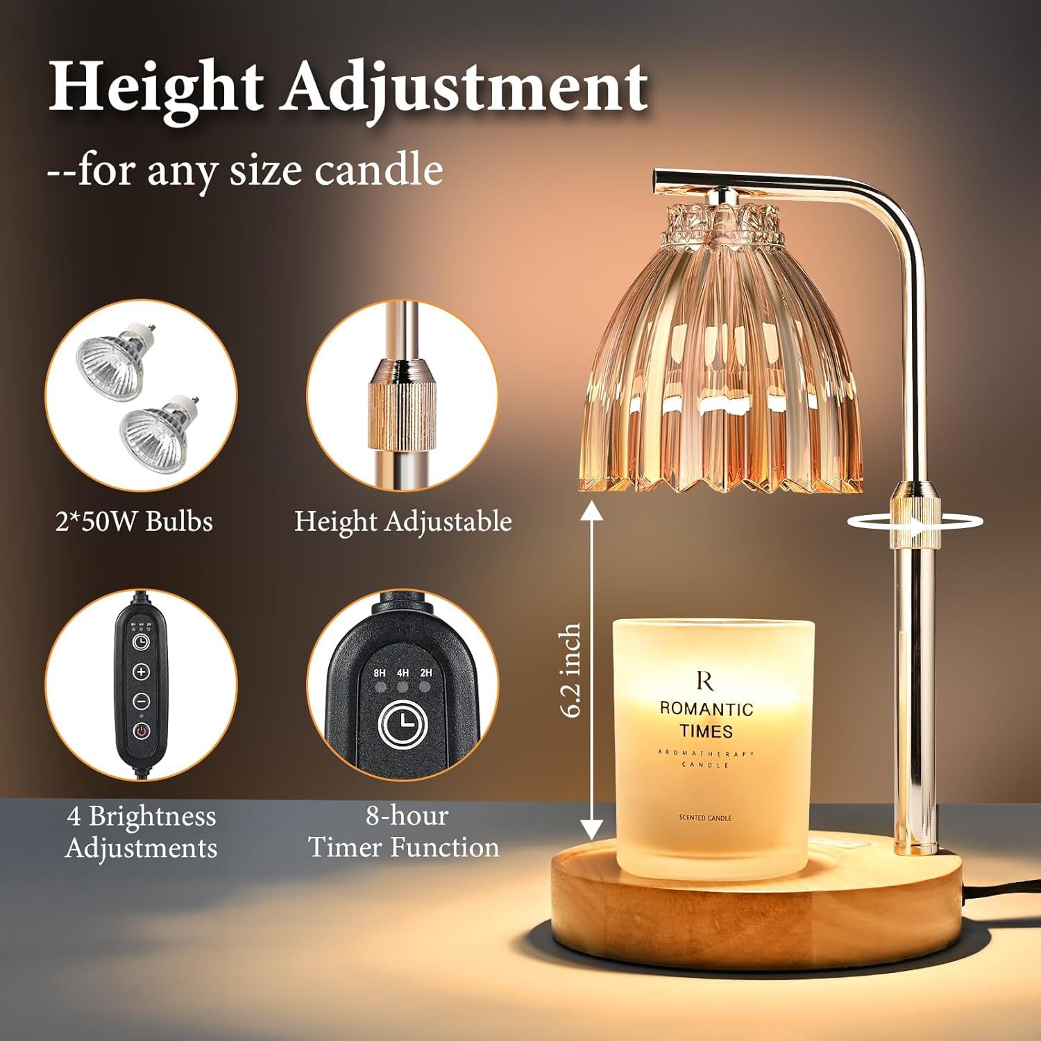 Adjustable Height Aromatherapy - Wax Melts ulasan dan harga