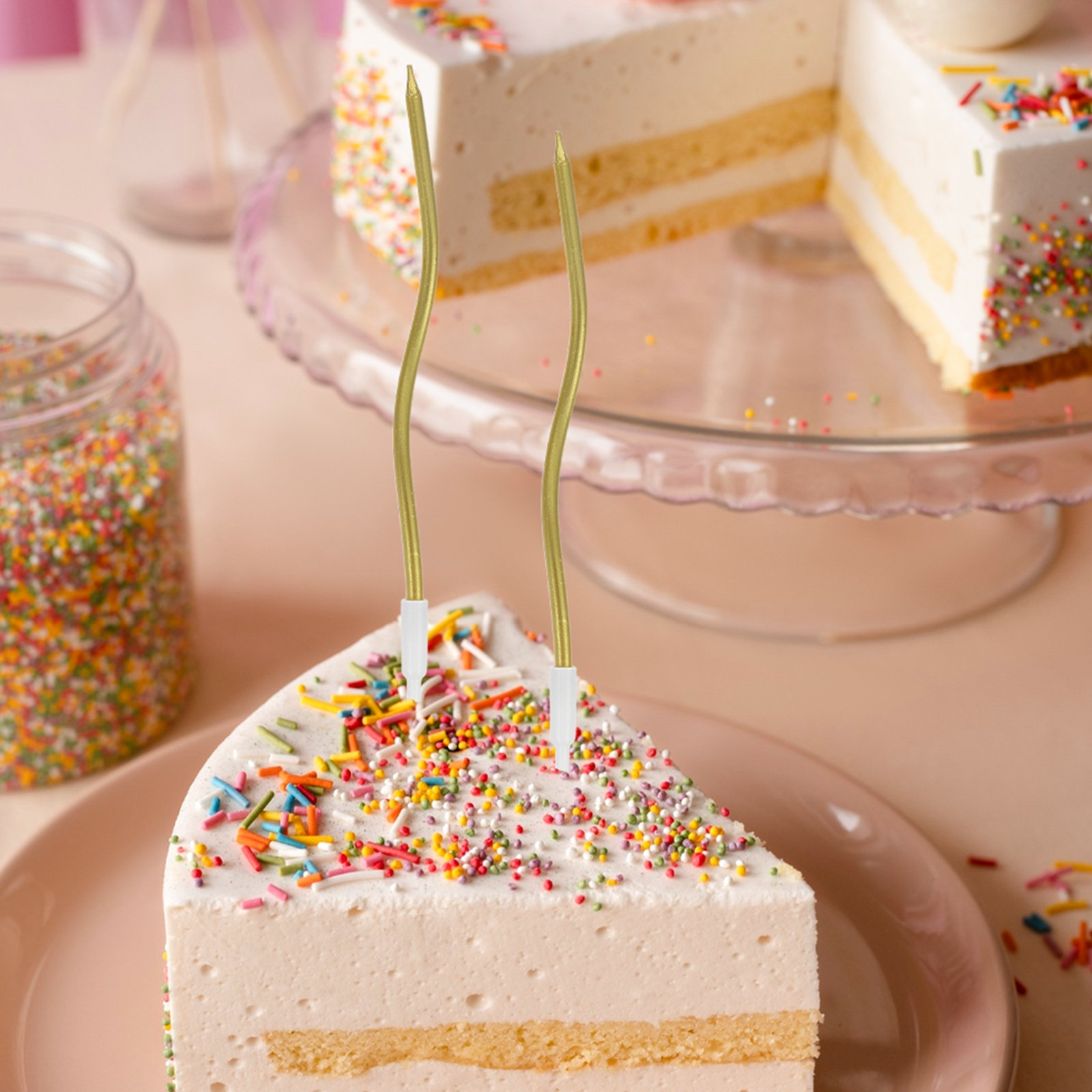 72Pcs Spiral Birthday Candles  - Paraffin Wax ulasan dan harga