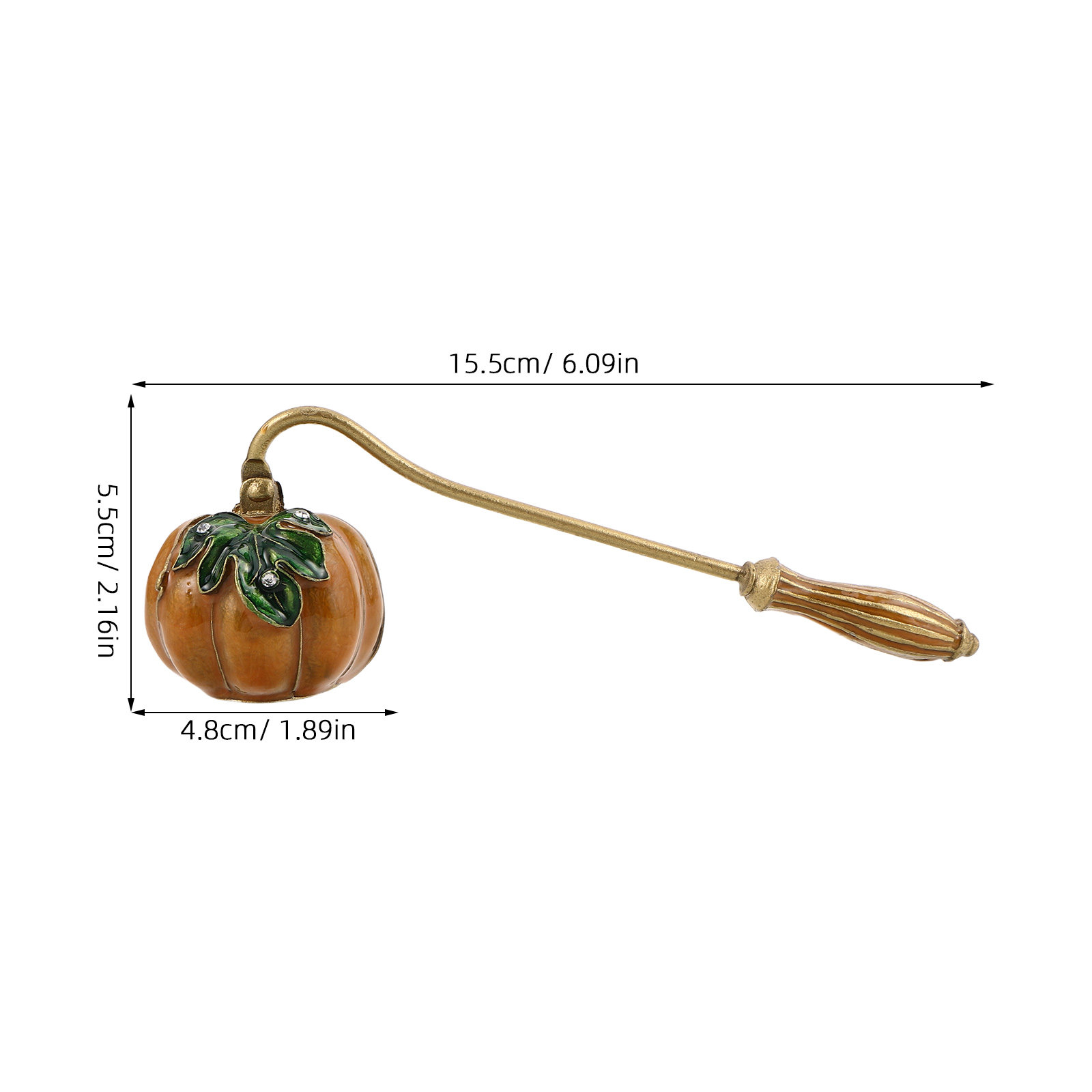 Vintage Metal Wick Snuffer wit - Candle Wick ulasan dan harga