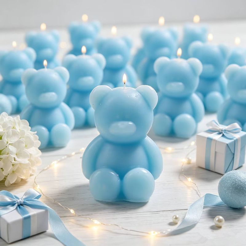 50PCS Shower Candle Shower Fav - Paraffin Wax ulasan dan harga