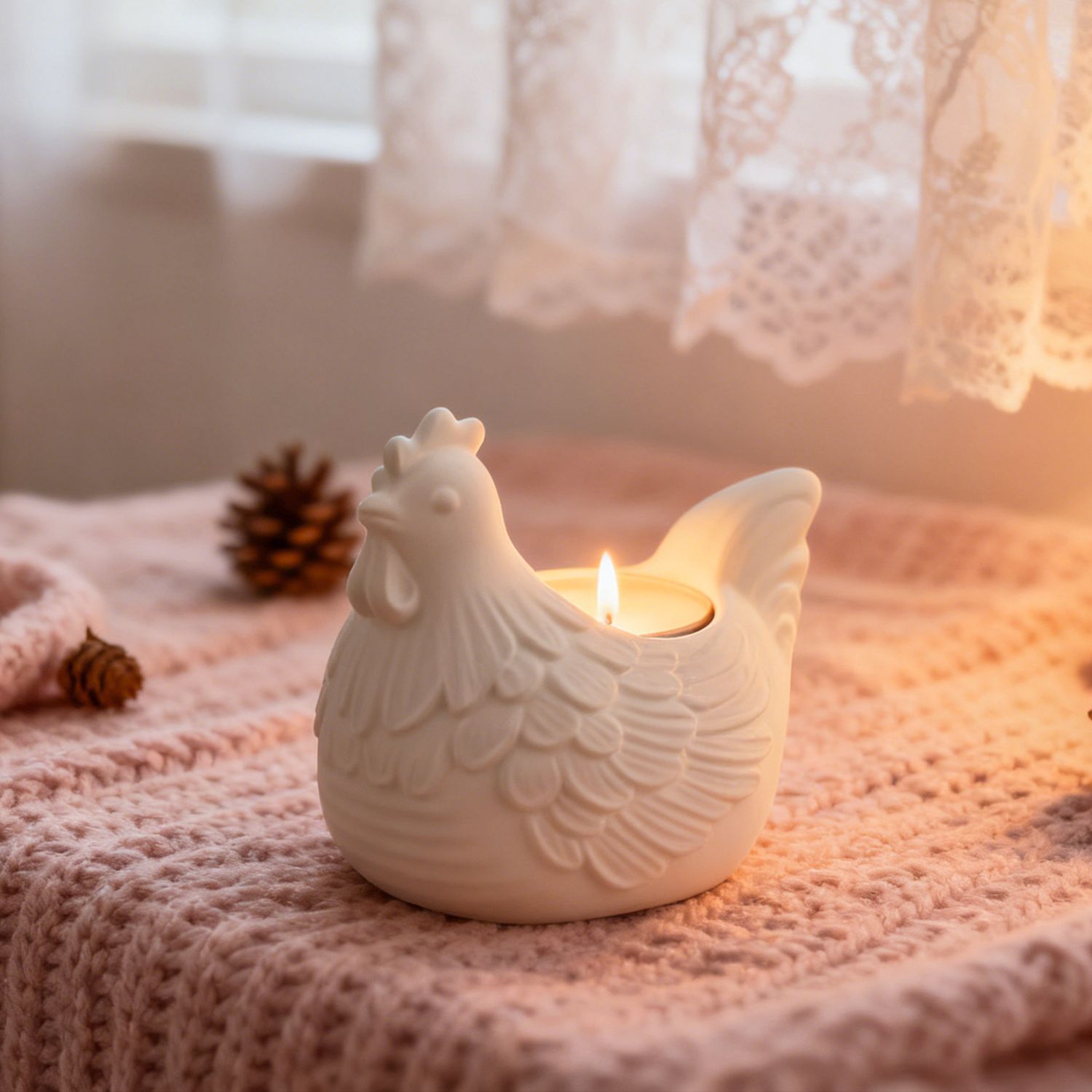 DIY 3D Little Chicken Candle H - Candle Molds ulasan dan harga