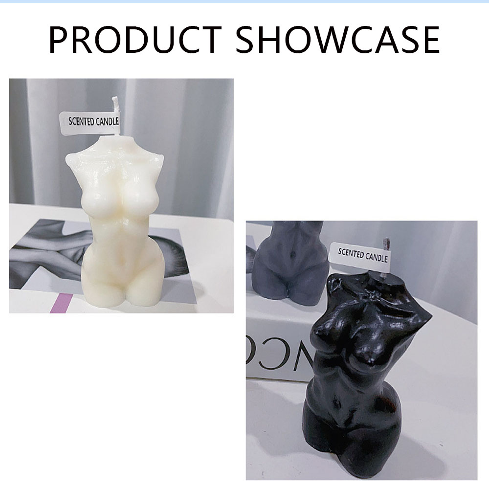 Female Torso Body Shape Scente - Soy Wax ulasan dan harga