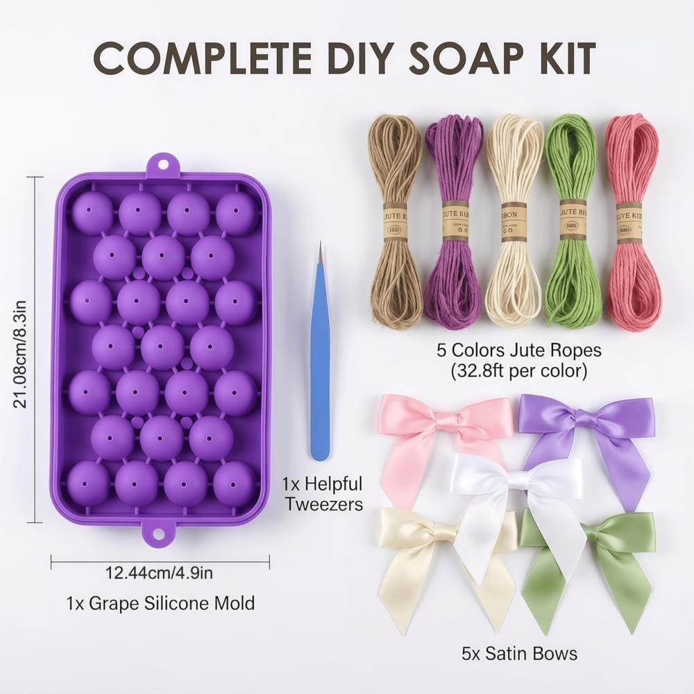 Grape Fruit Soap Mold DIY Craf - Candle Making Kit ulasan dan harga