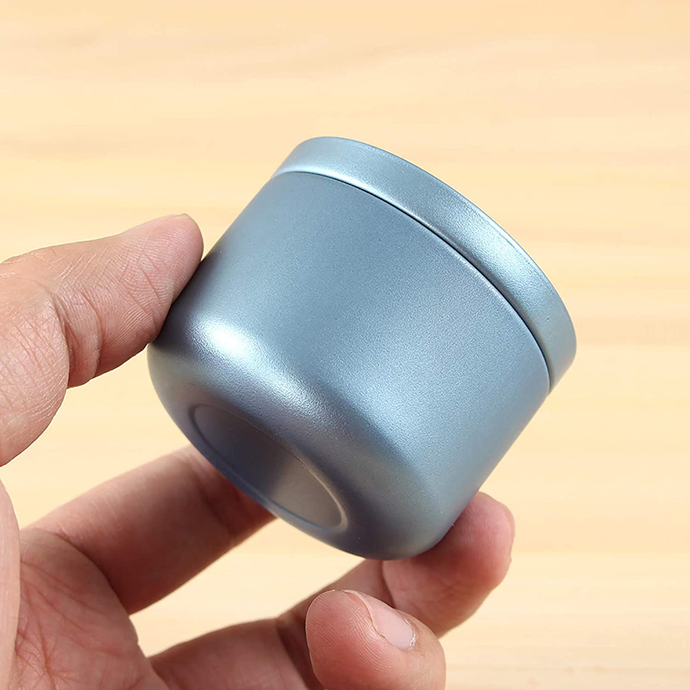 Tea Can with Airtight Lids Tin - Candle Containers ulasan dan harga