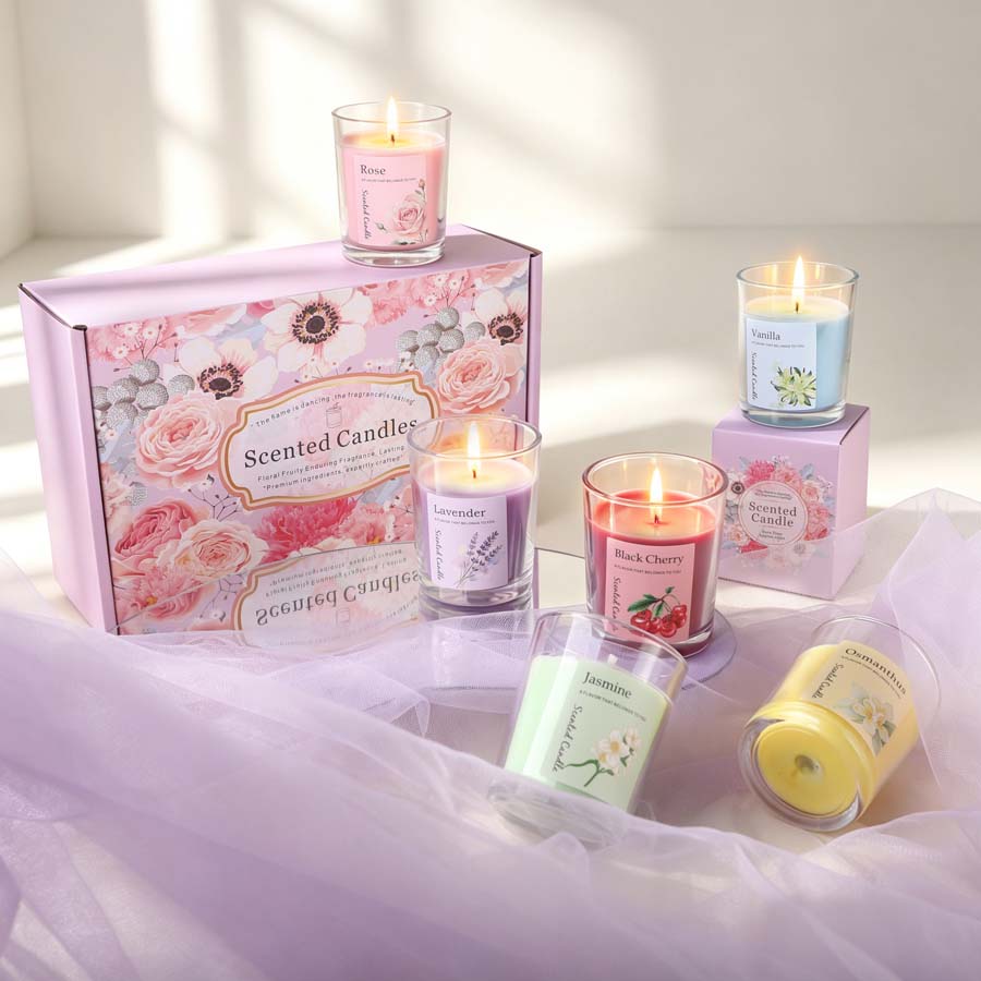 Aromatherapy Scented Candle Gi - Candle Fragrance ulasan dan harga