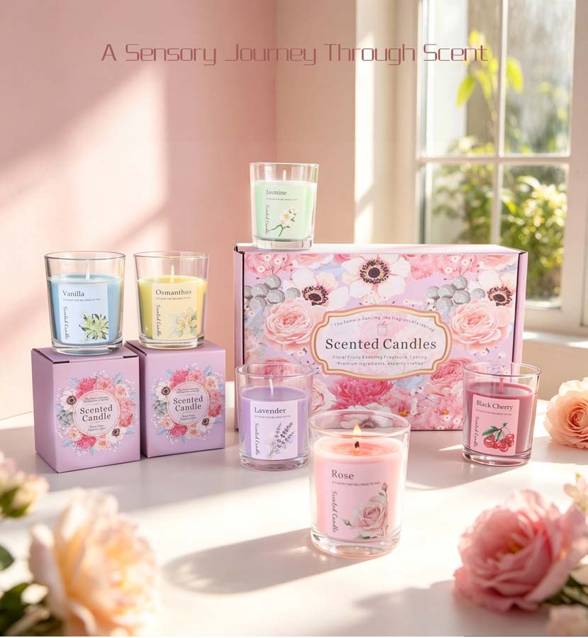 Aromatherapy Scented Candle Gi - Candle Fragrance ulasan dan harga