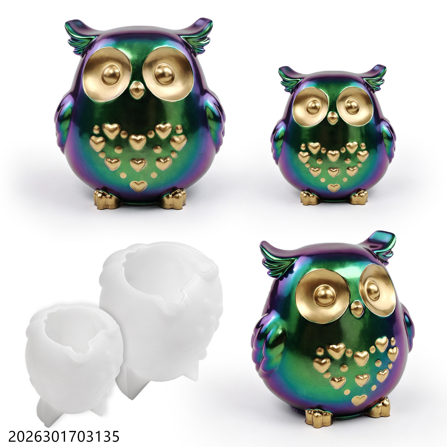 Owl Silicone Mold 3D Bird Shap - Candle Making Kit ulasan dan harga
