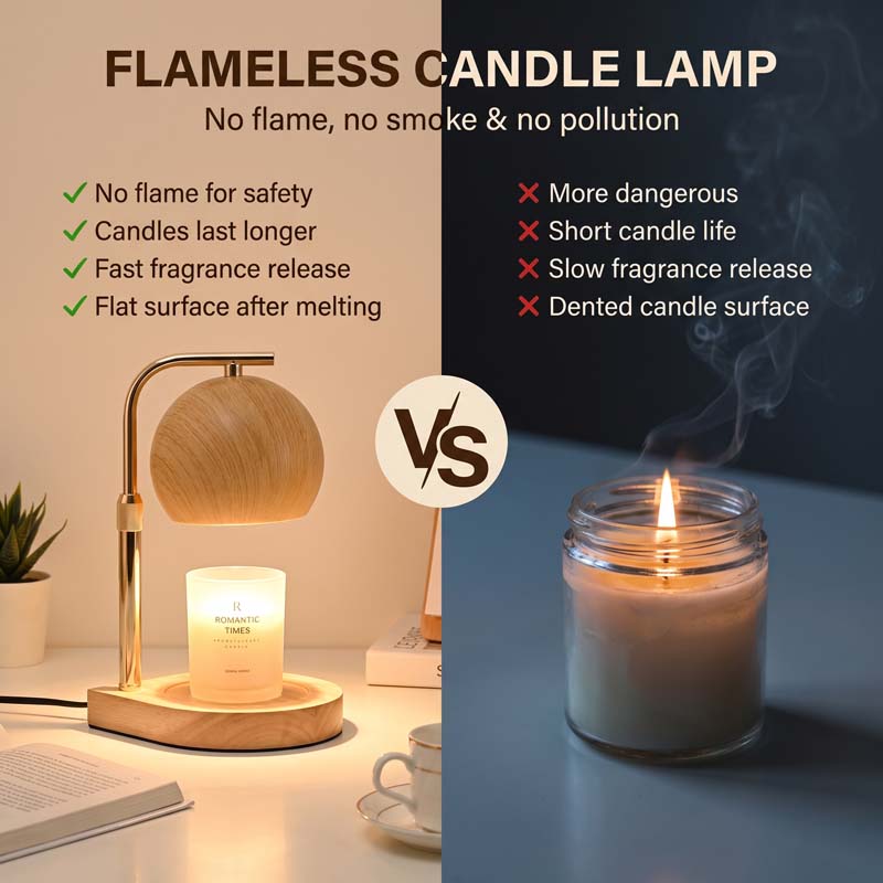 Nordic Minimalist Adjustable H - Silk Candle ulasan dan harga